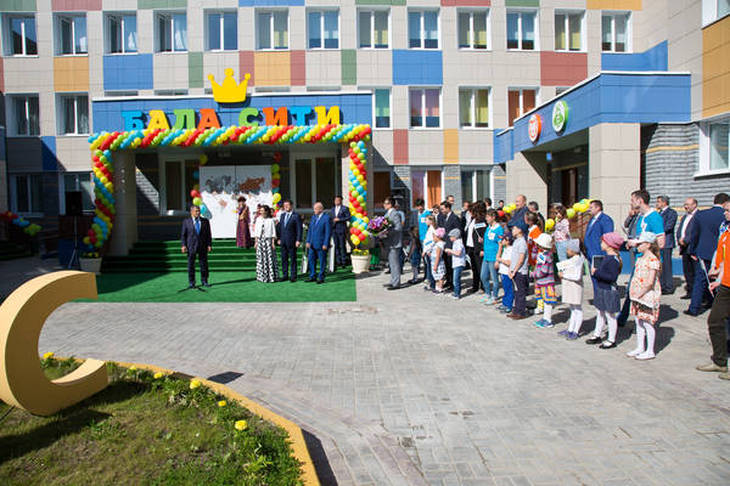Самый большой детский сад Татарстана открыли в Казани