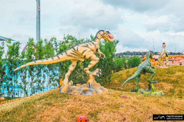 Парк динозавров Казань «Юркин парк»