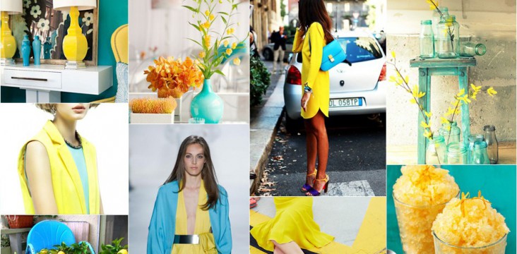 Сочетание желтого: С чем сочетается и с чем носить