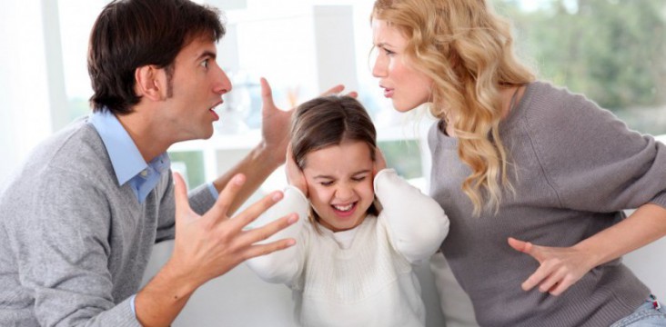 Как семейные ссоры влияют на детскую психику?