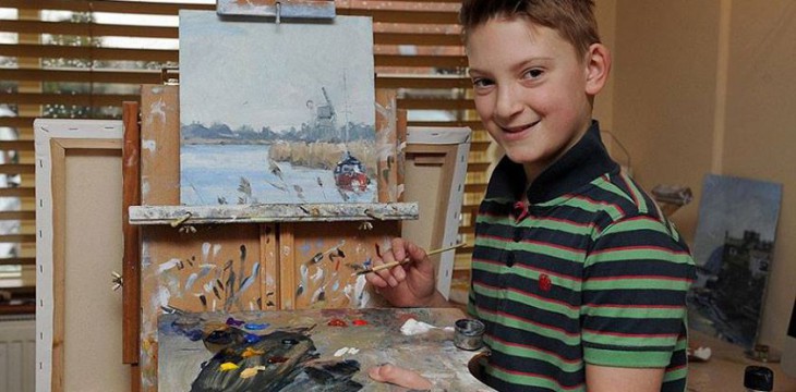 13-летний англичанин стал миллионером благодаря своему таланту