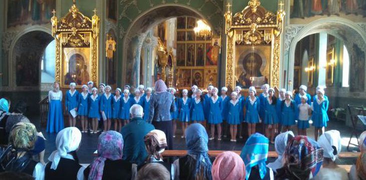 В Казани прошел Пасхальный фестиваль детского творчества
